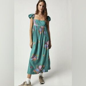 Free People Linda Lou Poplin Dress